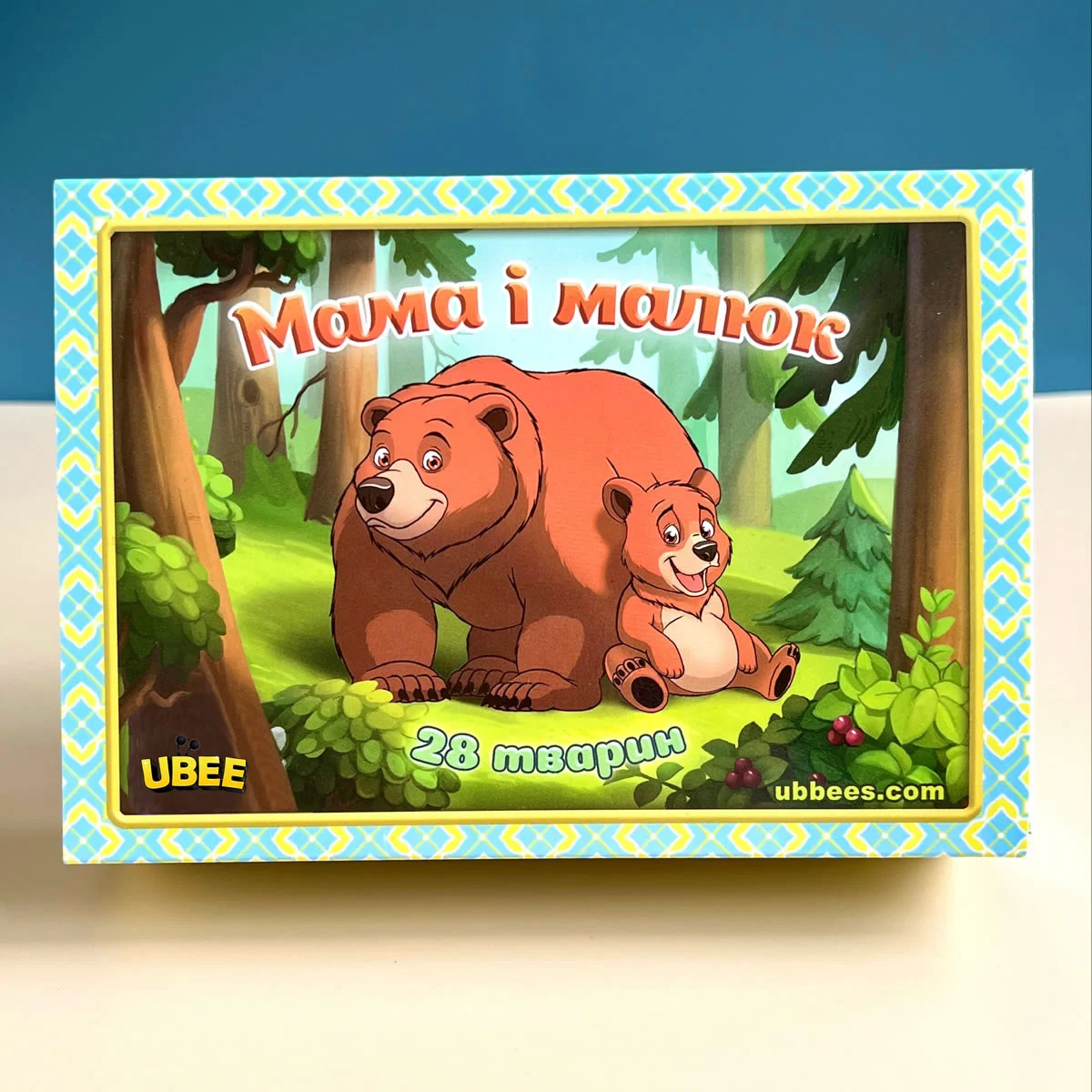 Drewniane puzzle «Mama i dziecko» — zdjęcie 6