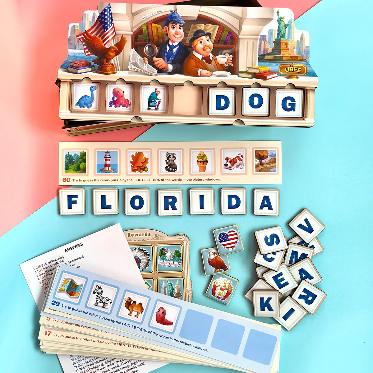 Game "Rebus America"