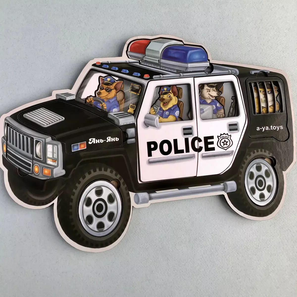 Shape-puzzle "Police"